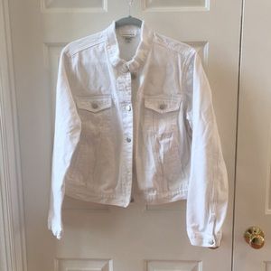 White Denim Jacket